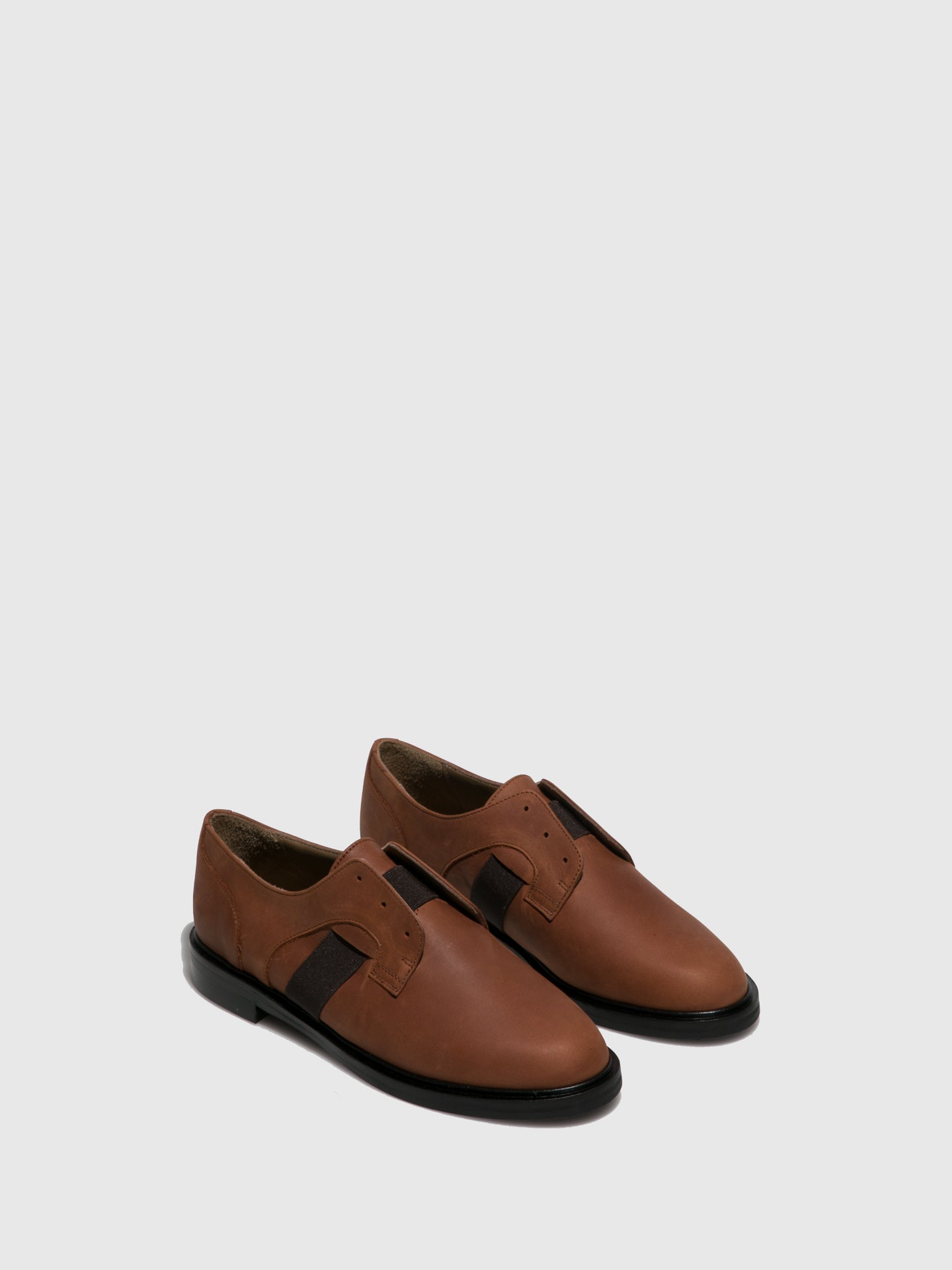 JJ Heitor Loafers com Elástico em Camel